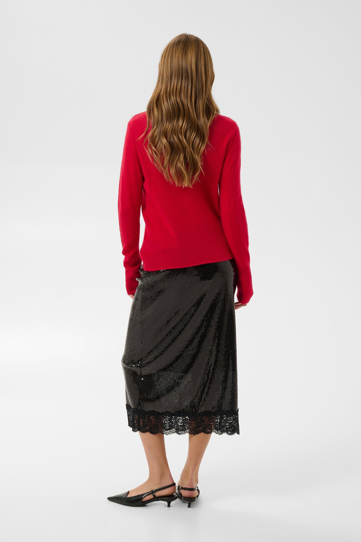 Kaffe Frances Skirt Black Deep