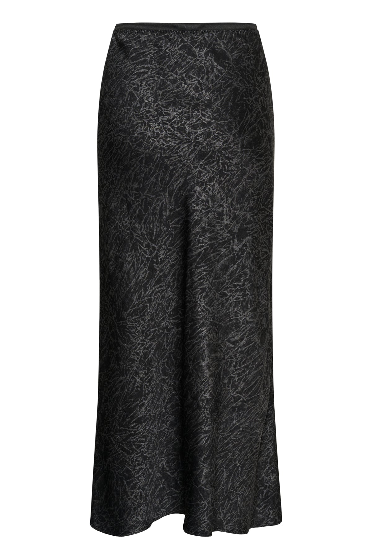 Kaffe Tara Skirt Black / Grey Crushed