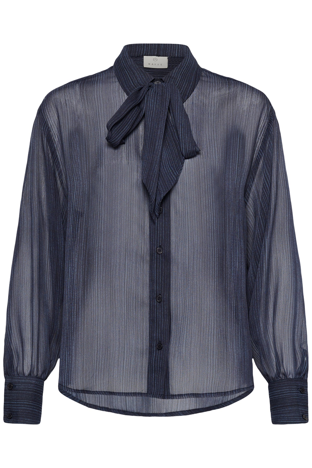 Kaffe Louisa Shirt Blue Blurry