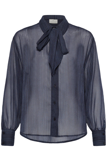 Kaffe Louisa Shirt Blue Blurry