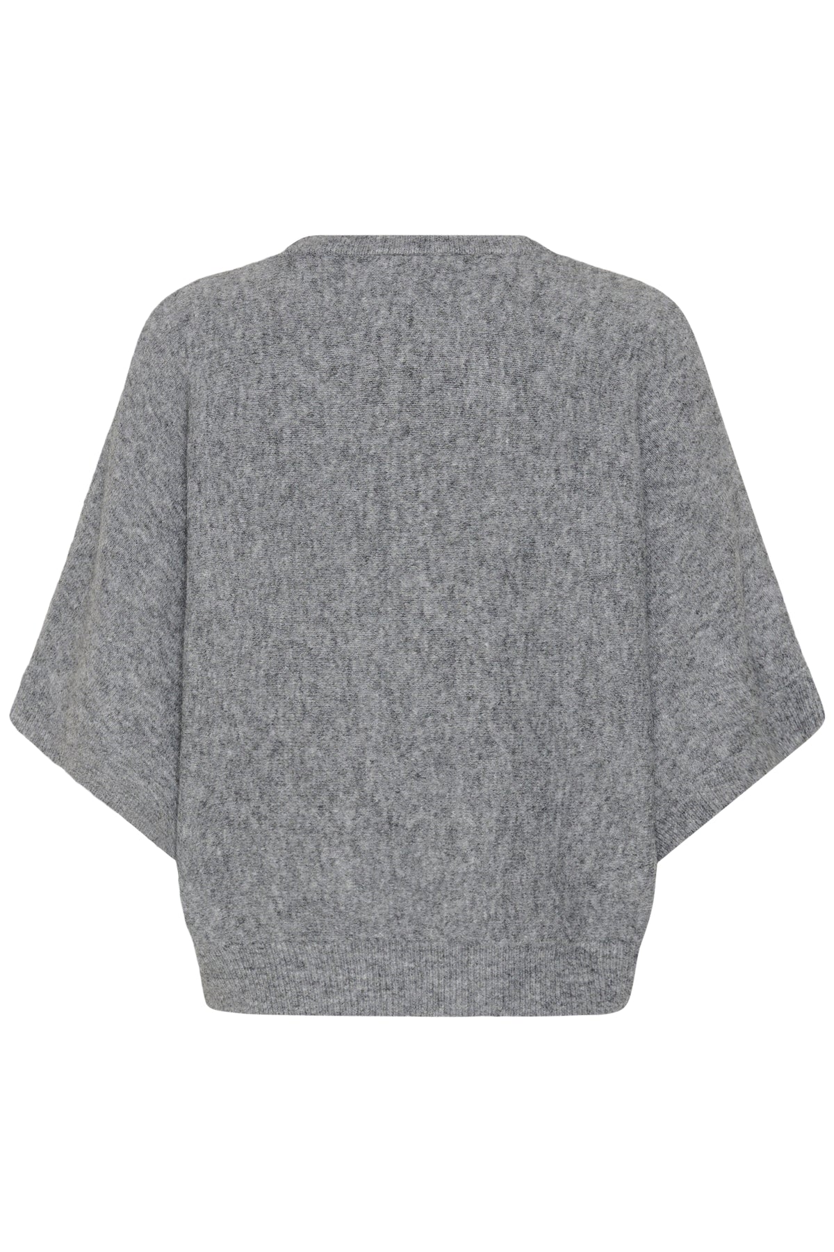Kaffe KAbetty Wing SL Pullover Grey Melange