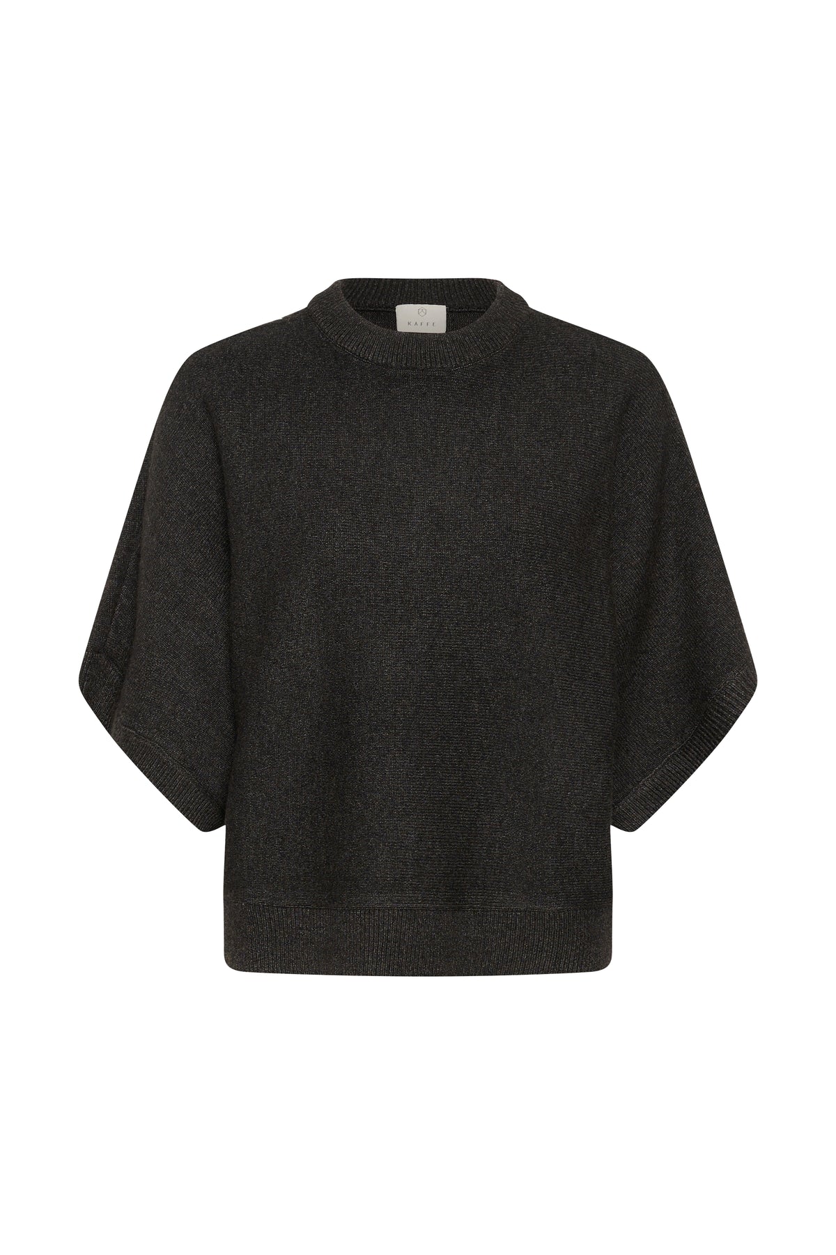 Kaffe KAbarbara Wing Pullover Dark Grey Melange