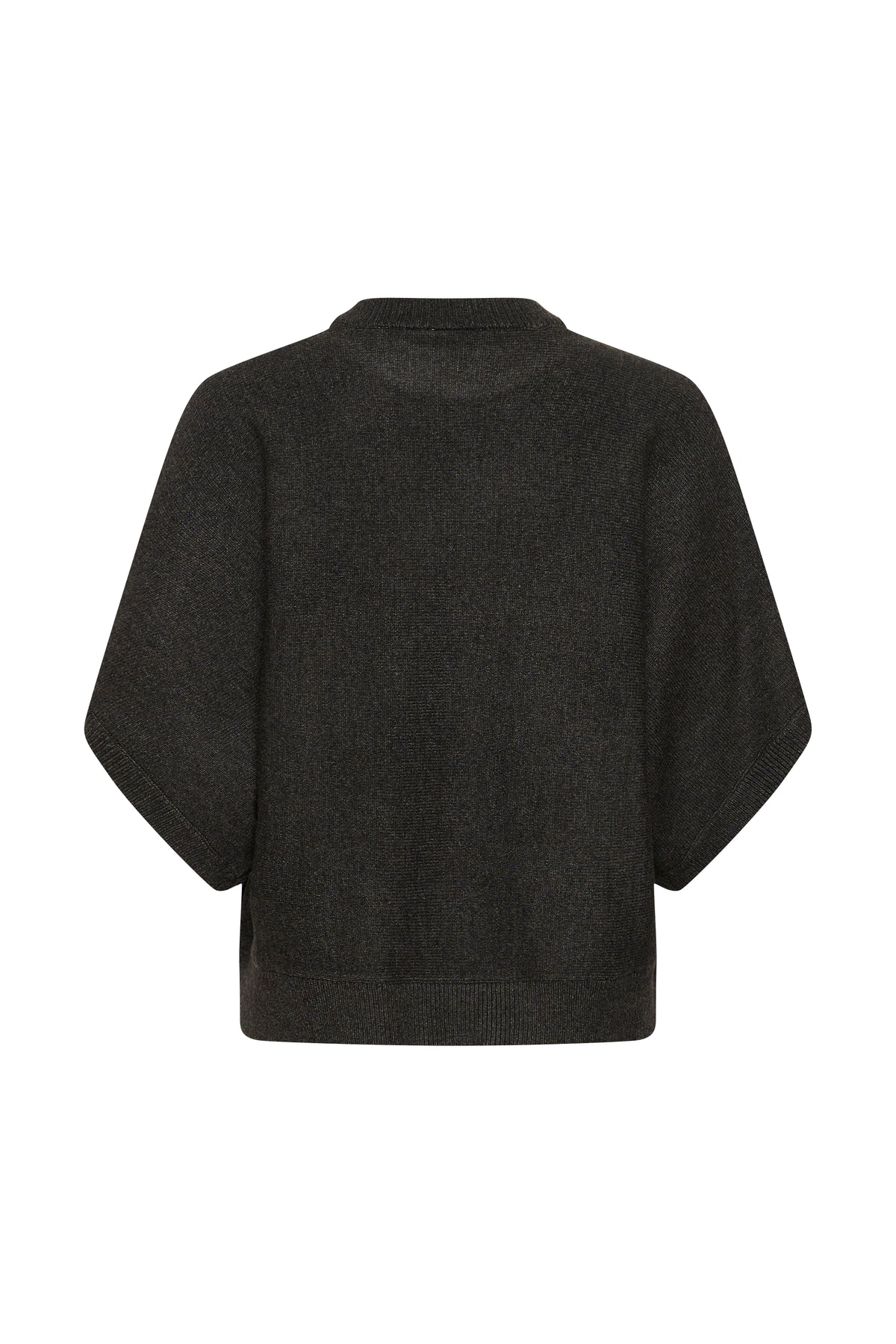 Kaffe KAbarbara Wing Pullover Dark Grey Melange