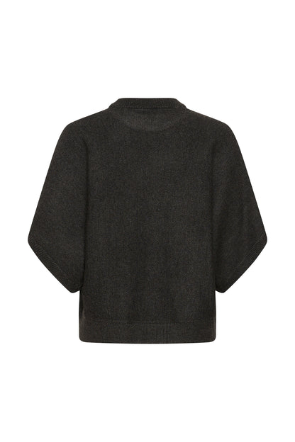 Kaffe KAbarbara Wing Pullover Dark Grey Melange