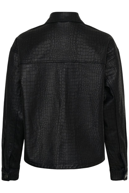 Kaffe Coco Shirt Jacket Black Deep