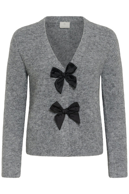 Kaffe KAmay Knit Cardigan Grey Melange