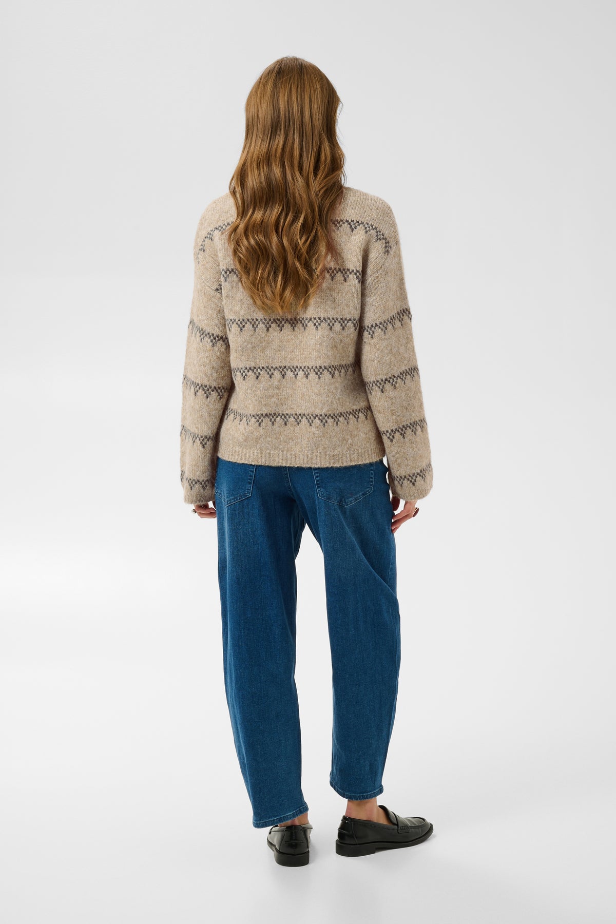 Kaffe KAsinora Pullover Desert Taupe