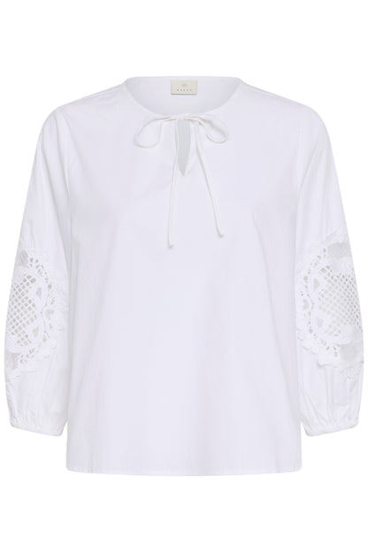 Kaffe Suzi Blouse Optical White