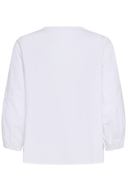 Kaffe Suzi Blouse Optical White