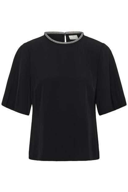 Kaffe Alia Blouse Black Deep