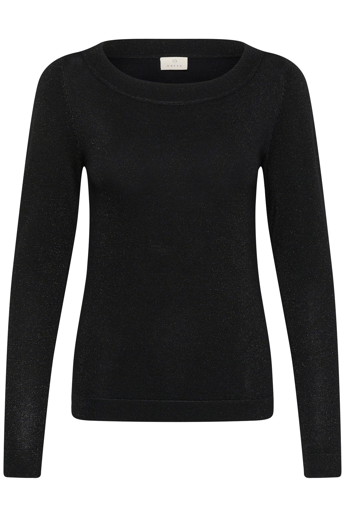 Kaffe Regina Boatneck Pullover Black Deep