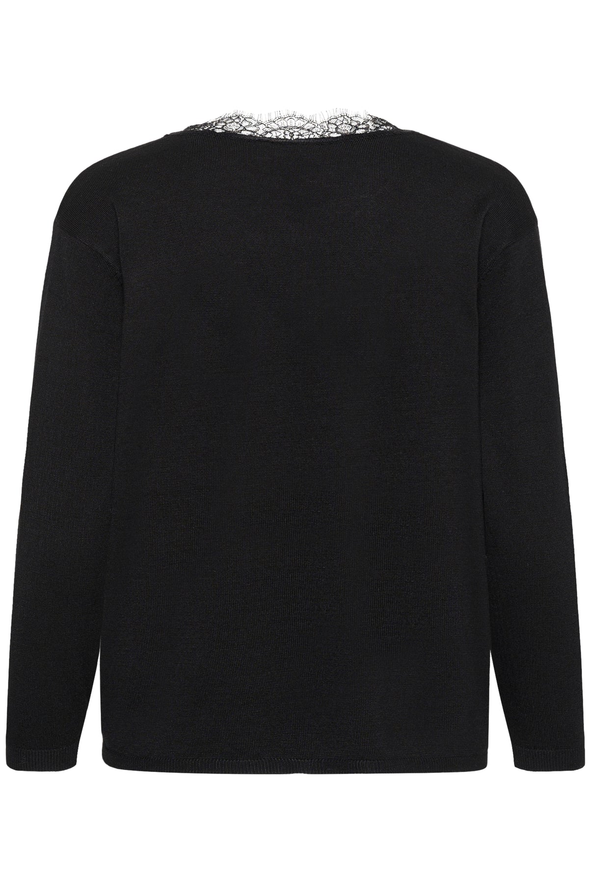 Kaffe KAlizza Lace Pullover Black Deep
