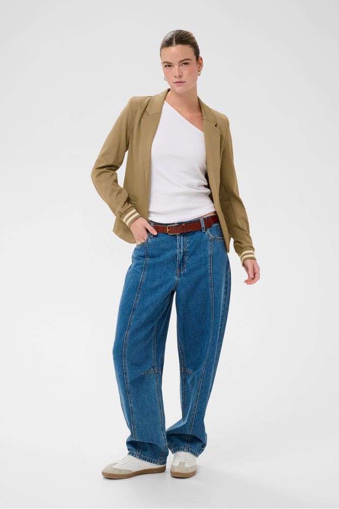 Kaffe Kinnie Blazer Oak/Chalk