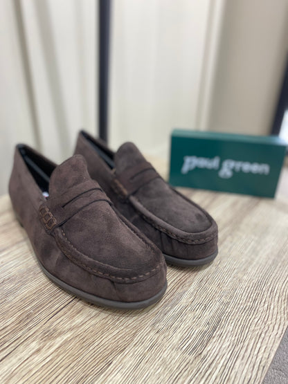 Paul Green Soft Suede Mocca - Brown