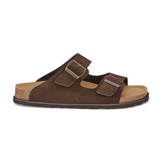 Shepherd Cassandra Sandal Brown Suede