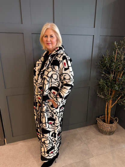 My Soul Lady Longline Jacket Multi