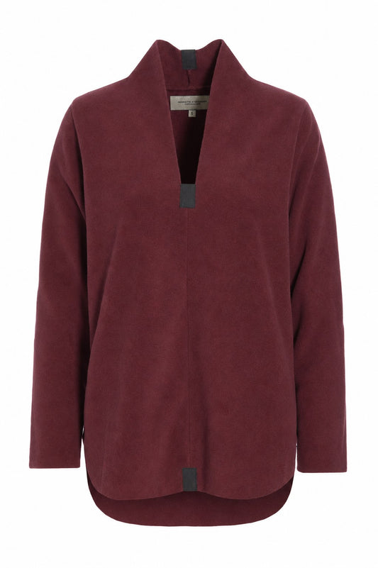 Henriette Steffensen Blouse 1414 Bordeaux