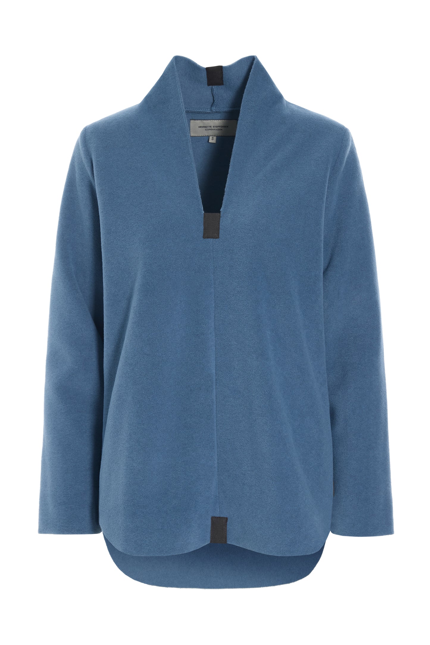 Henriette Steffensen Blouse 1414-Dusty Blue