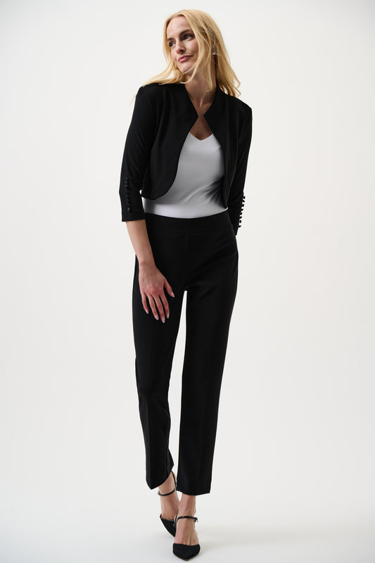 Joseph Ribkoff CO Classic Straight Pant Black