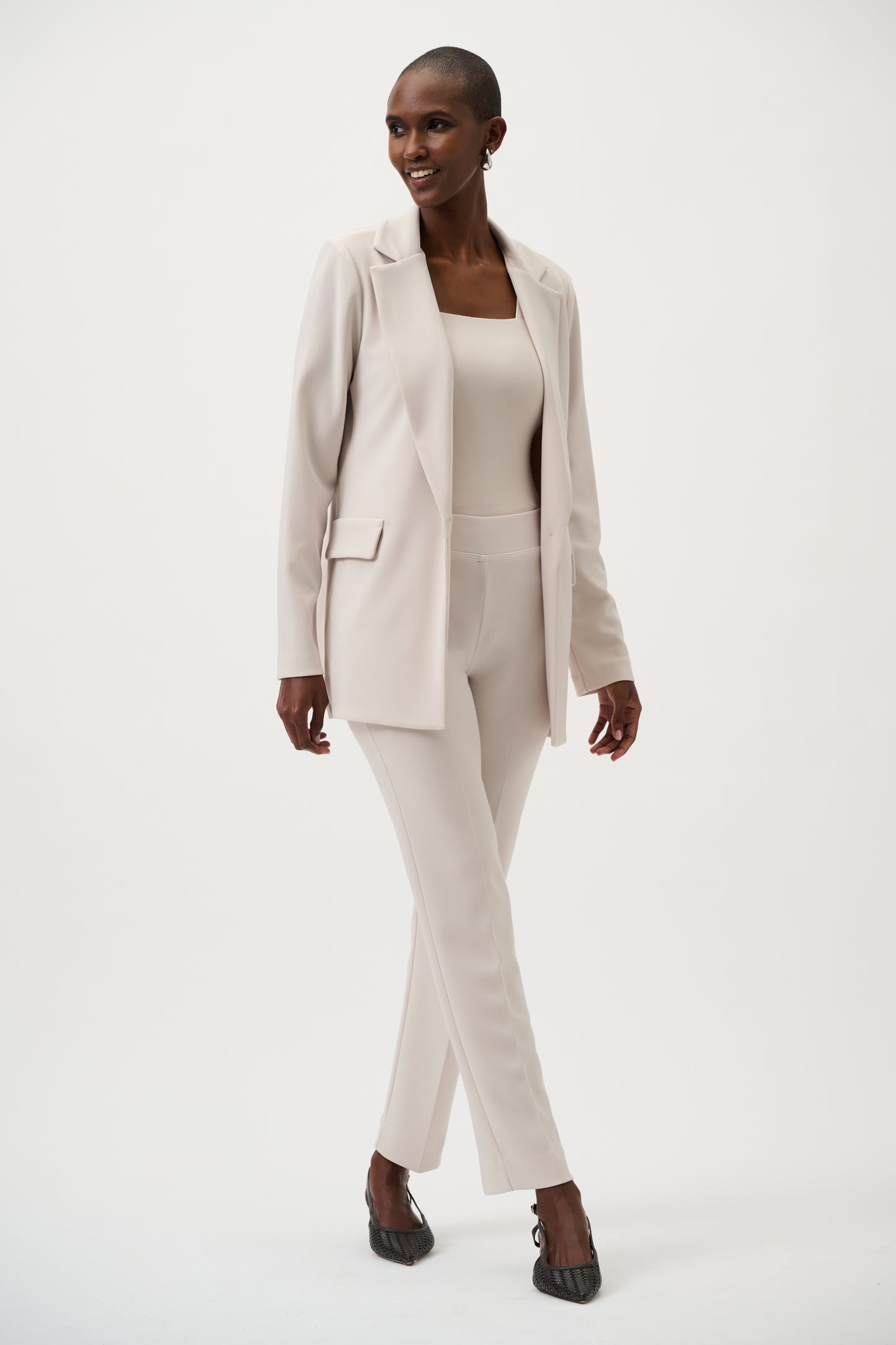 Joseph Ribkoff CO Classic Straight Pant Moonstone