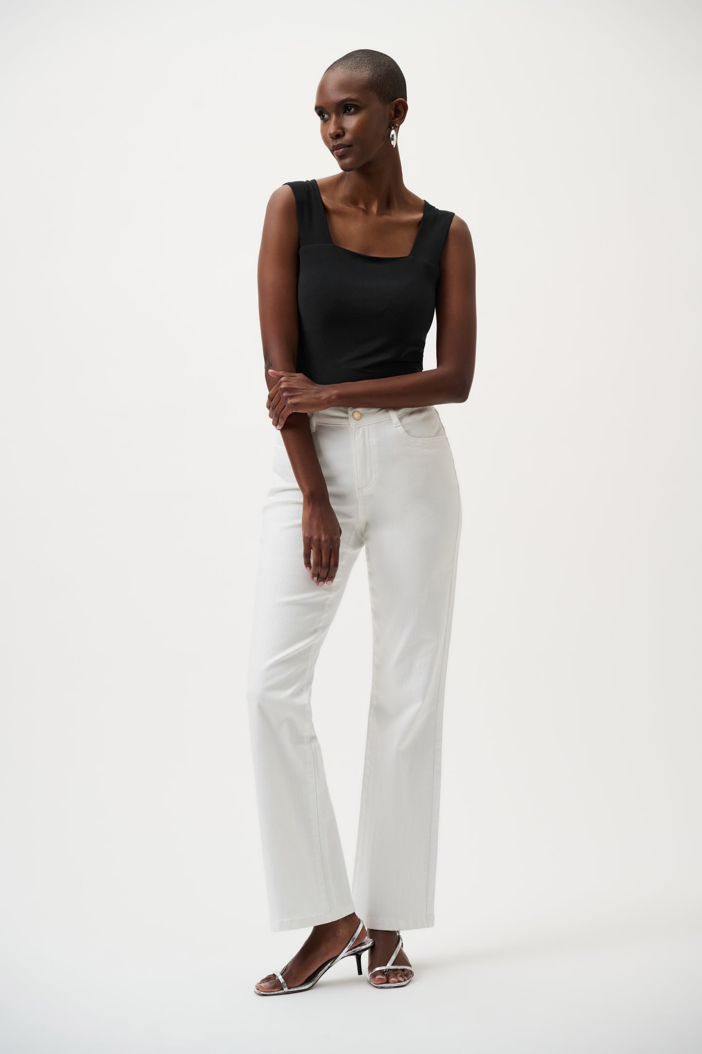 Joseph Ribkoff CO Square-Neck Cami Black