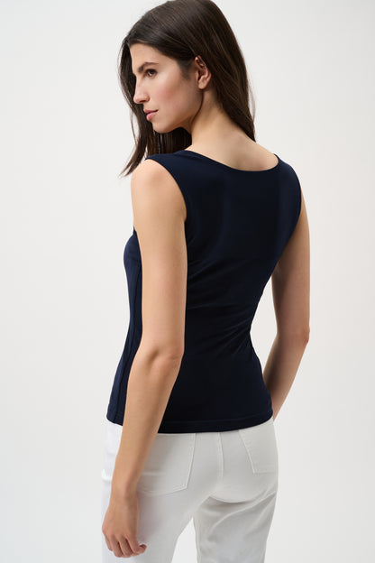 Joseph Ribkoff CO Square-Neck Cami Midnight Blue