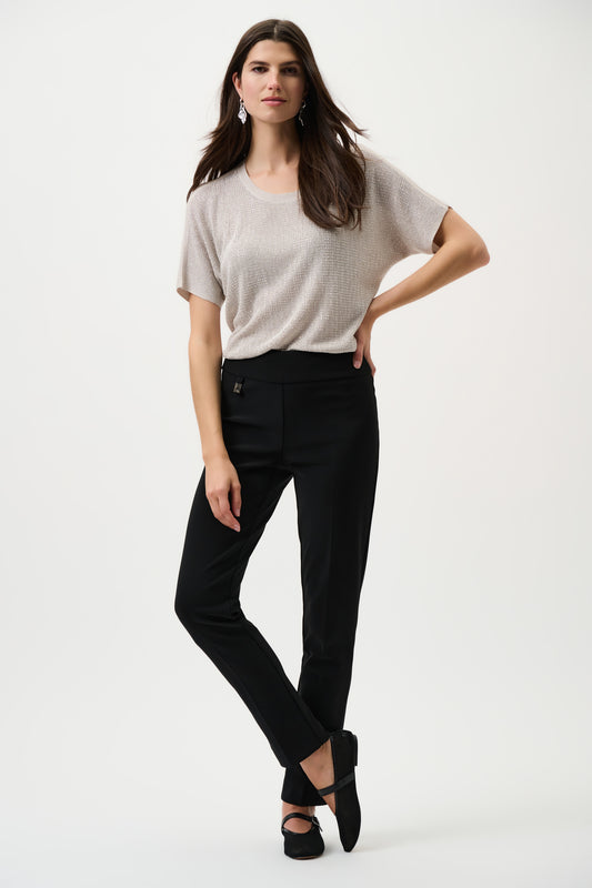 Joseph Ribkoff CO Tailored Slim Pant Black