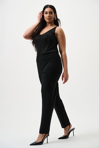 Joseph Ribkoff CO Tailored Slim Pant Black