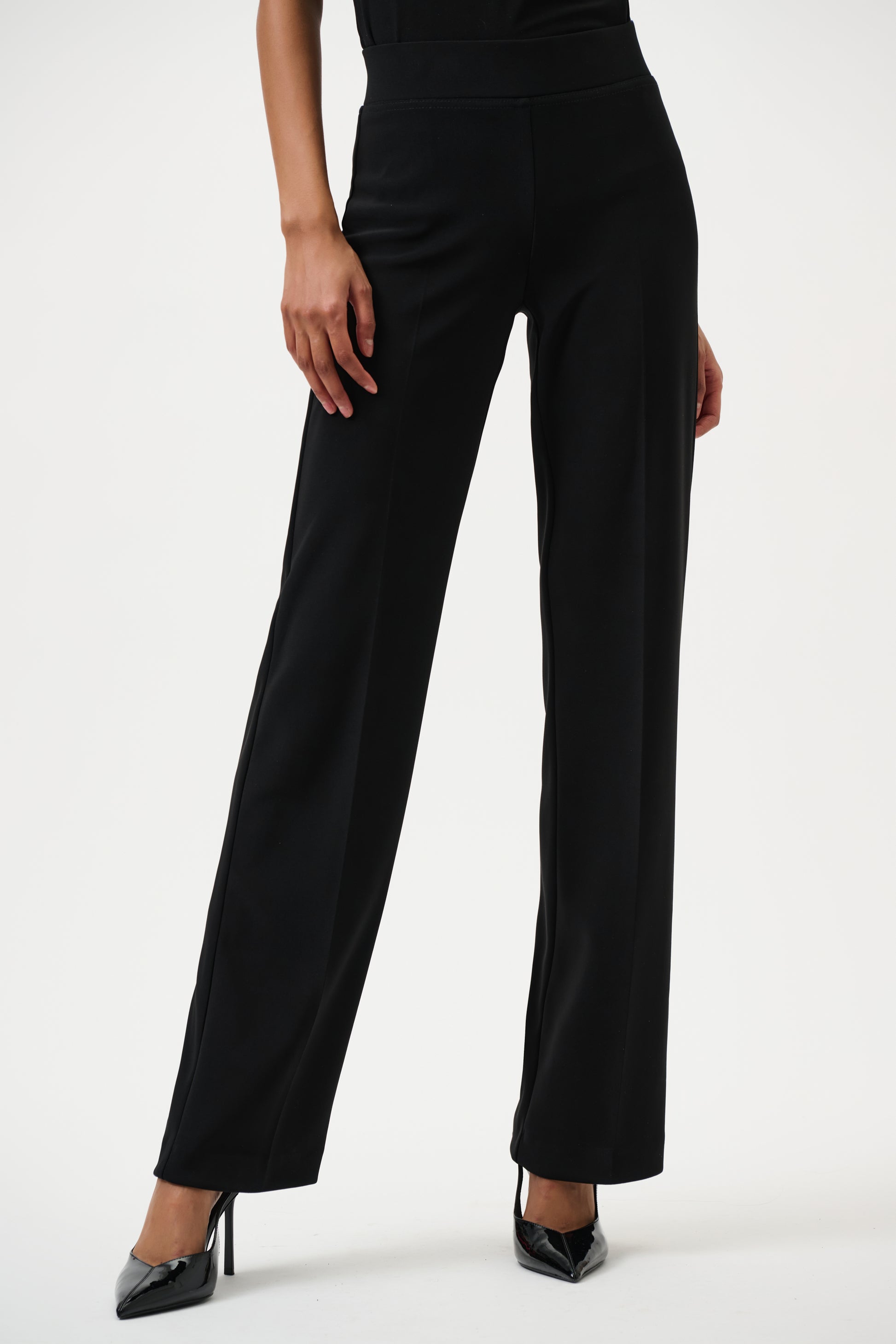 Joseph Ribkoff Classic Wide Leg Trouser Black