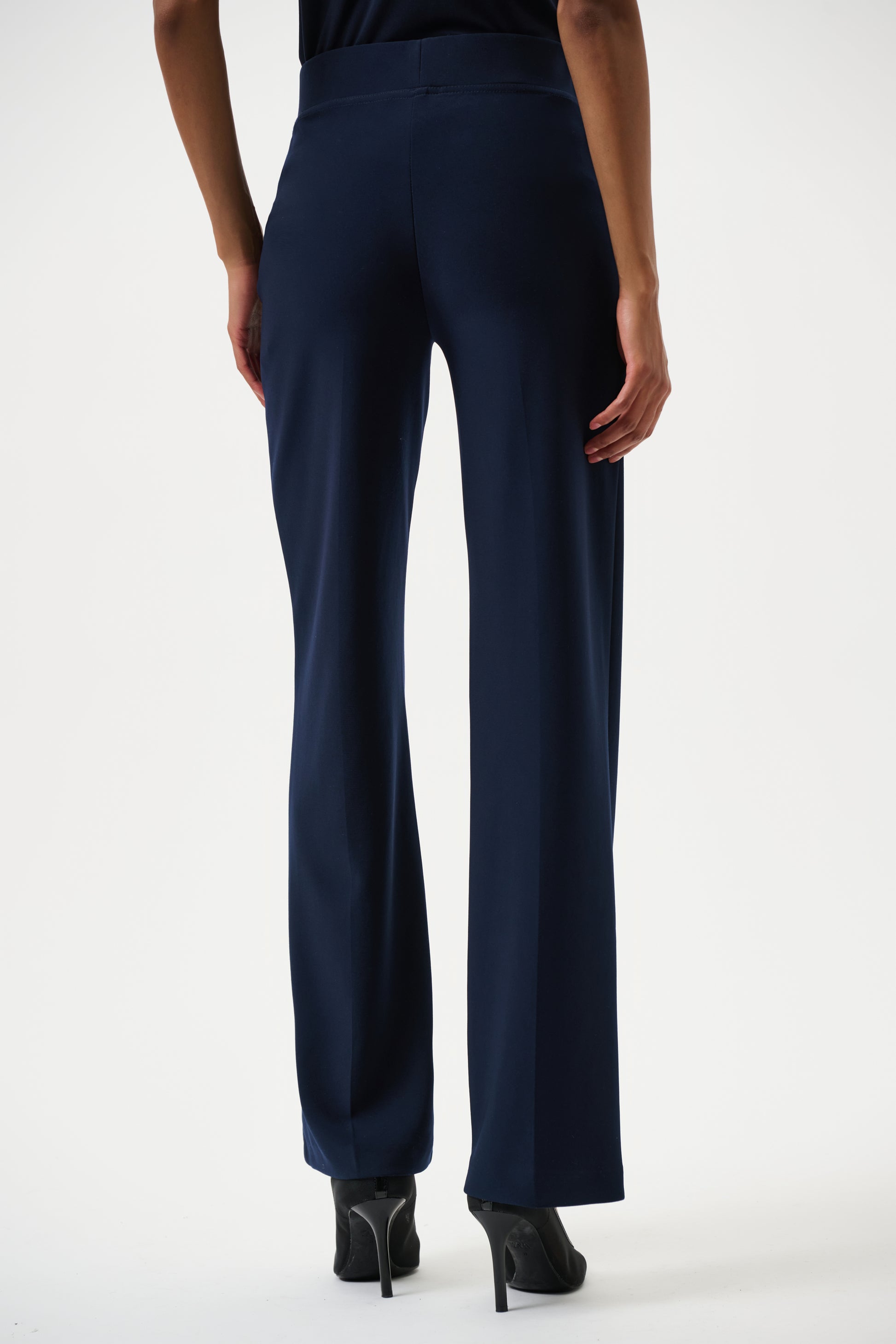 Joseph Ribkoff Classic Wide Leg Trouser Midnight Blue