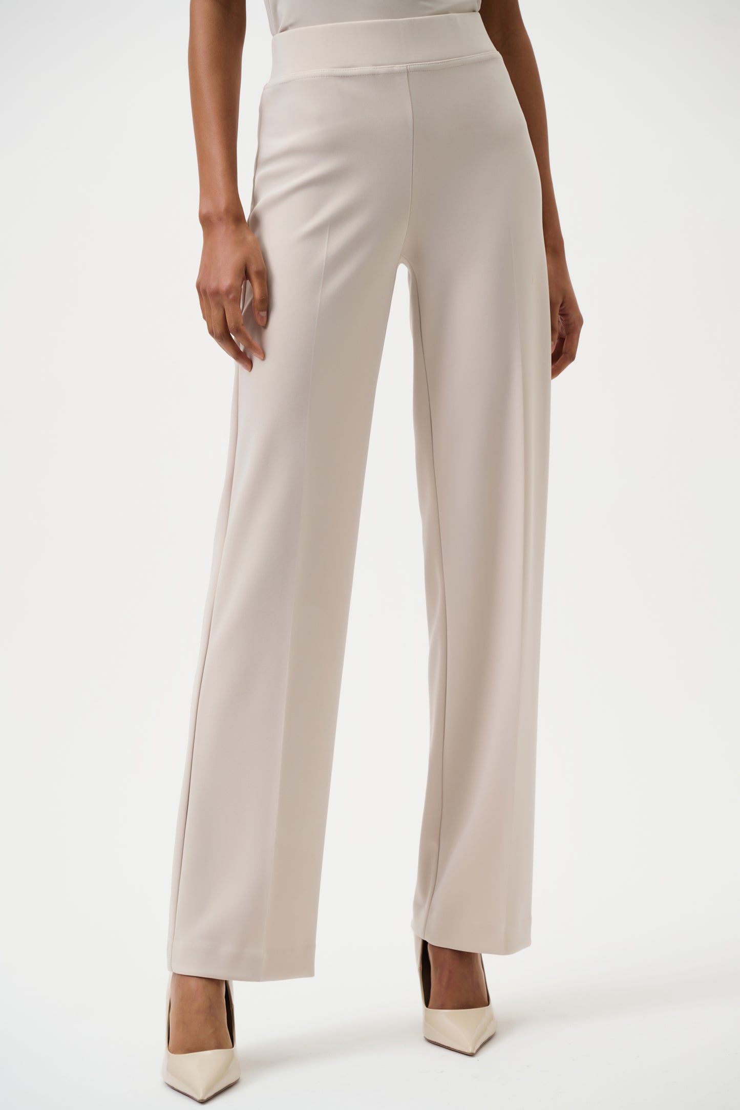 Joseph Ribkoff Classic Wide Leg Trouser Moonstone