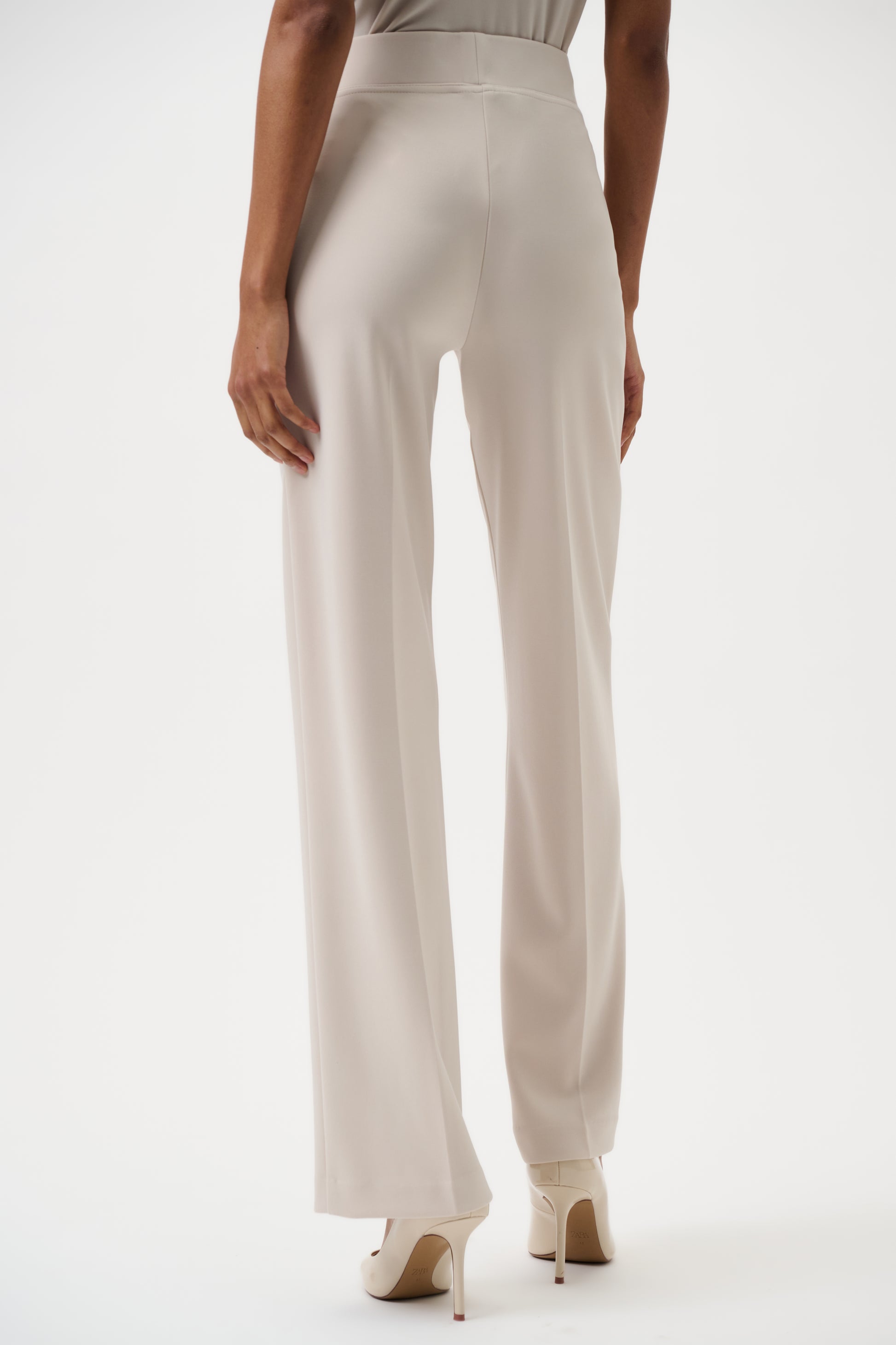 Joseph Ribkoff Classic Wide Leg Trouser Moonstone
