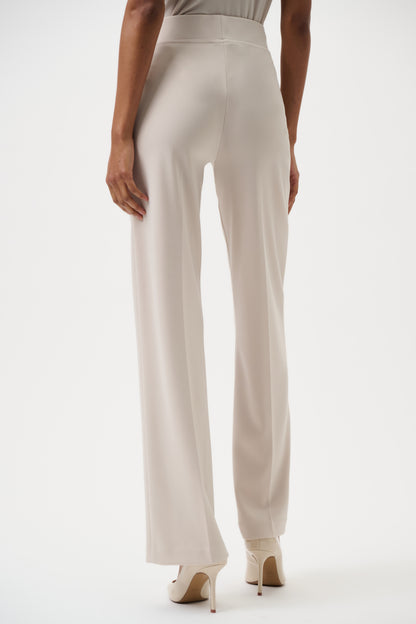 Joseph Ribkoff Classic Wide Leg Trouser Moonstone