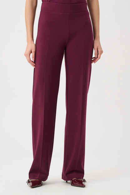 Joseph Ribkoff Classic Wide Leg Pant Elderberry