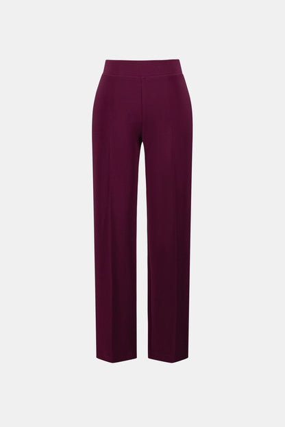 Joseph Ribkoff Classic Wide Leg Pant Elderberry