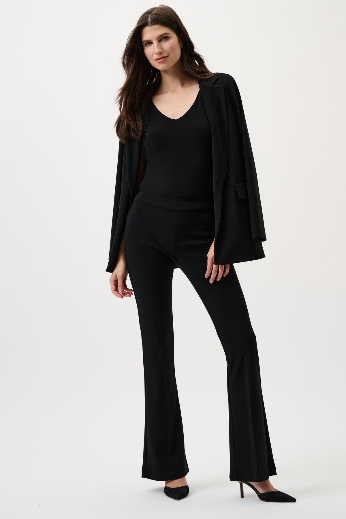Joseph Ribkoff CO Classic Flared Pant Black