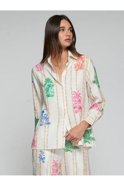 Vilagallo Tropical Bamboo Shirt 33647