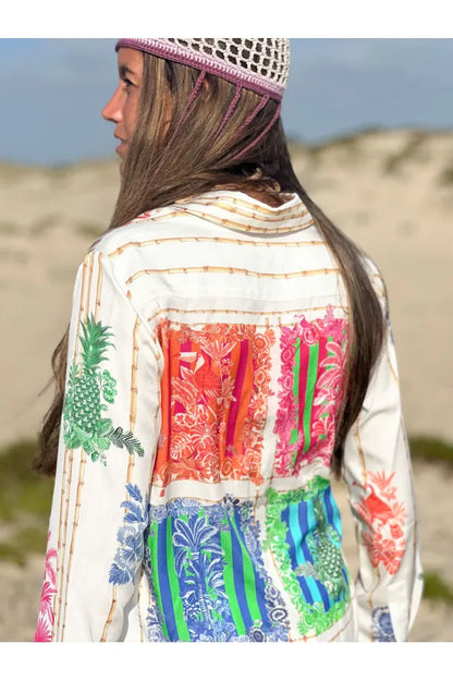 Vilagallo Tropical Bamboo Shirt 33647