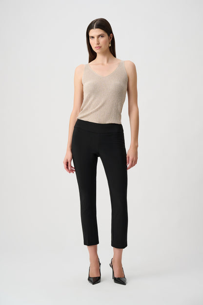 Joseph Ribkoff CO Classic Cropped Pant Black