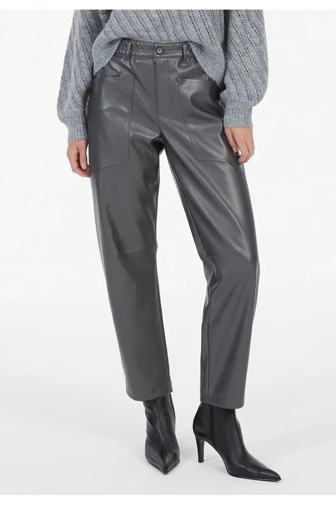 Marc Aurel Vegan Leather Trousers