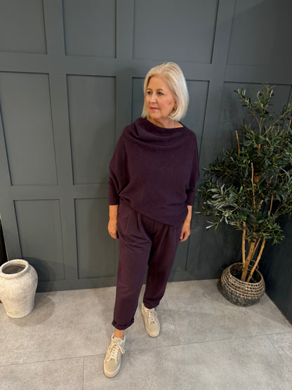 D.E.C.K Mulberry Barrel Jogger