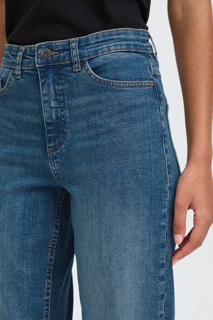 Ichi IHTwiggy Raven Jeans Medium blue