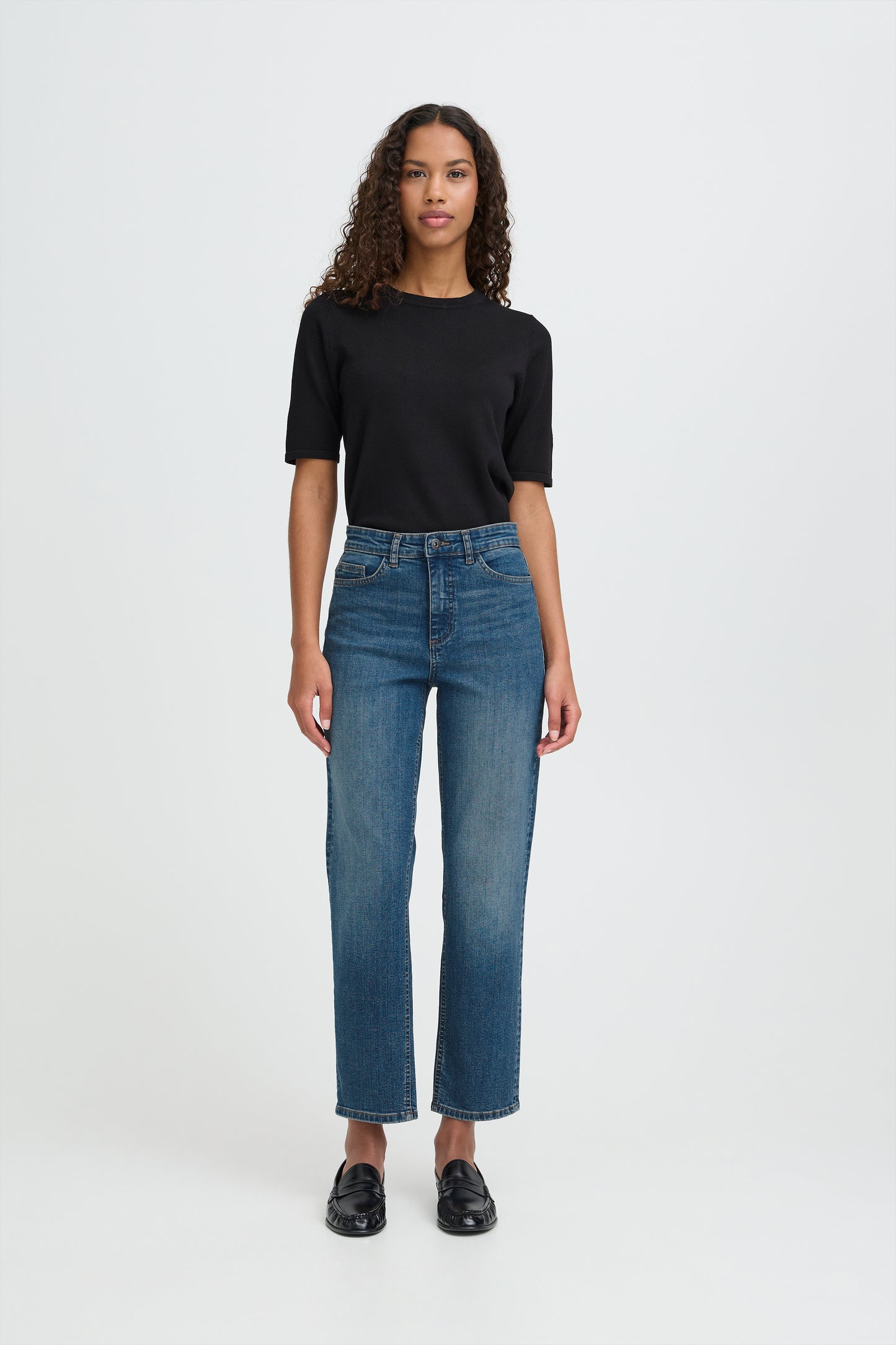 Ichi IHTwiggy Raven Jeans Medium blue