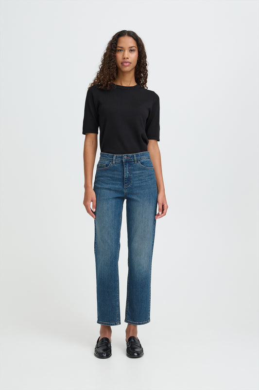 Ichi IHTwiggy Raven Jeans Medium blue