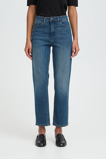 Ichi IHTwiggy Raven Jeans Medium blue