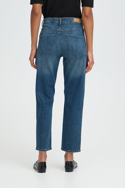 Ichi IHTwiggy Raven Jeans Medium blue