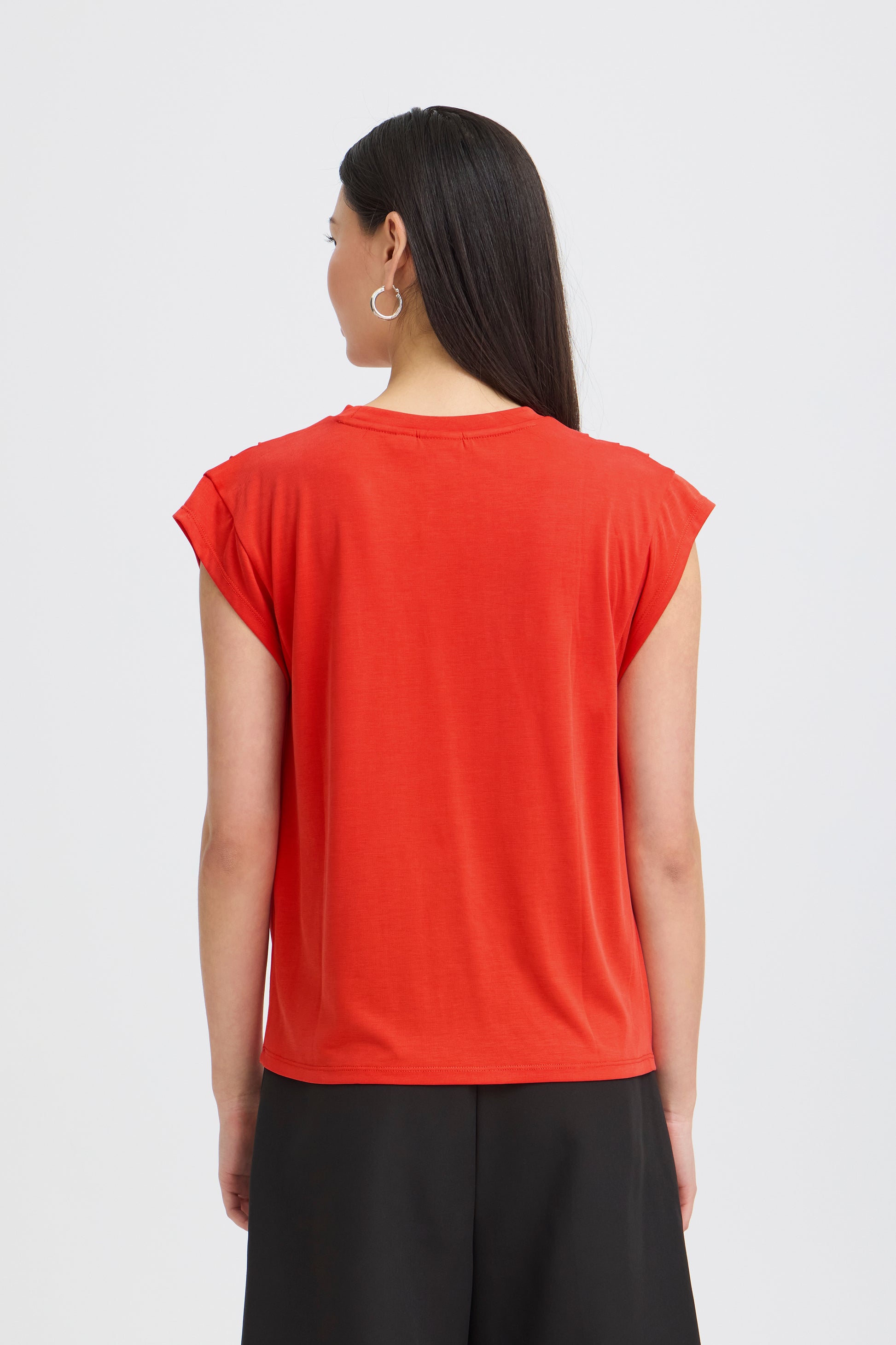 Ichi IHLisken T-shirt Fiery Red