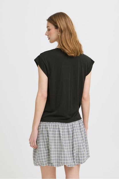 Ichi IHLisken T-shirt Black