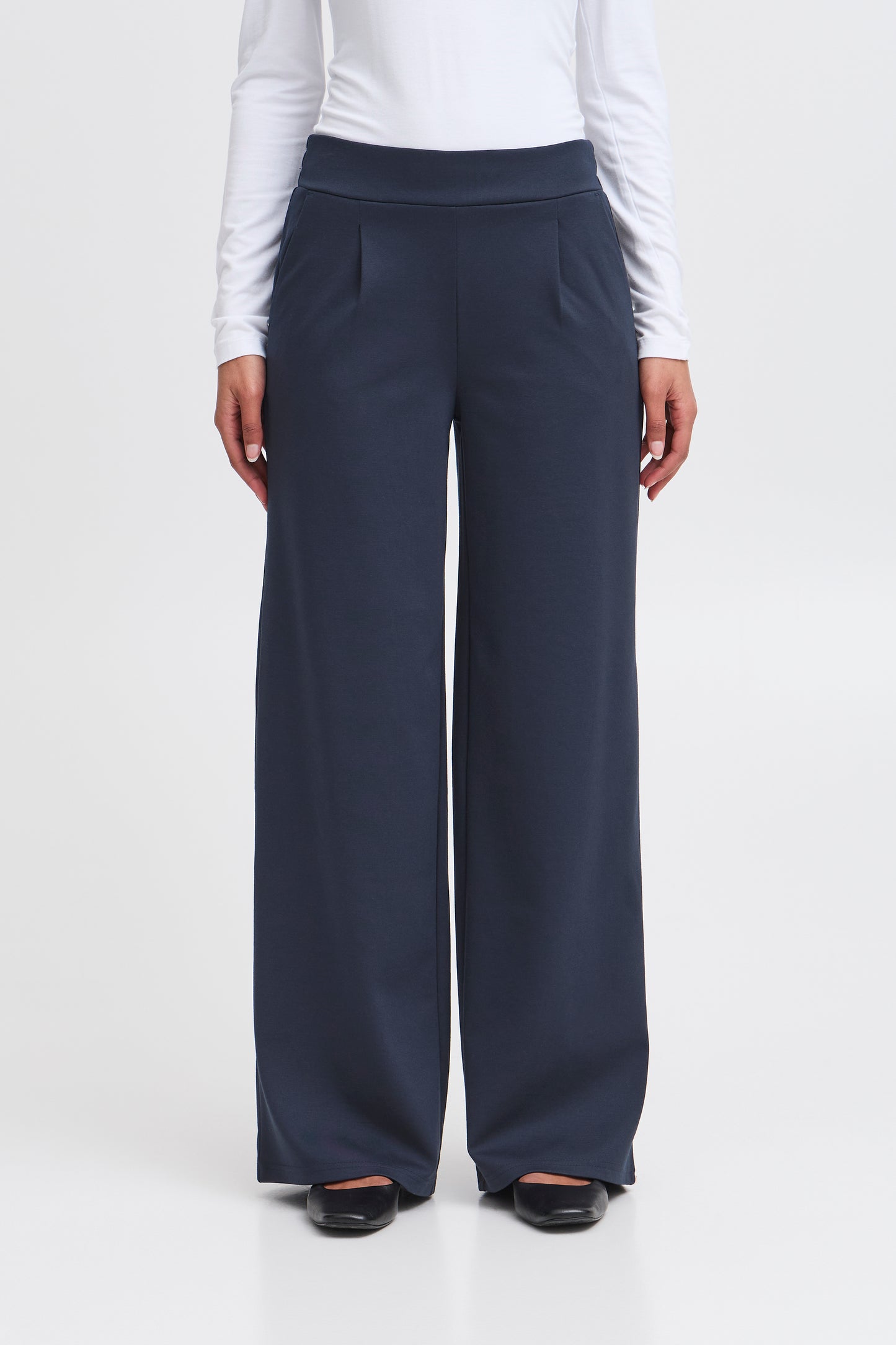 Ichi IHKATE Long Trousers Total Eclipse