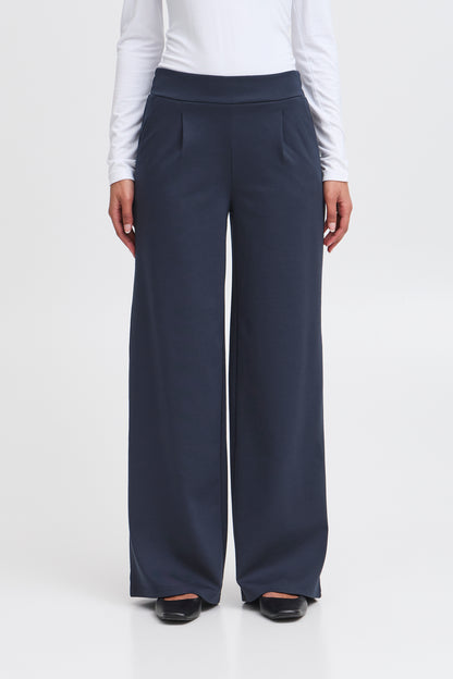 Ichi IHKATE Long Trousers Total Eclipse